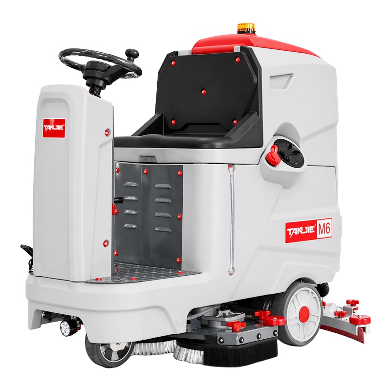 静海坦洁驾驶式洗地机M6【双刷】